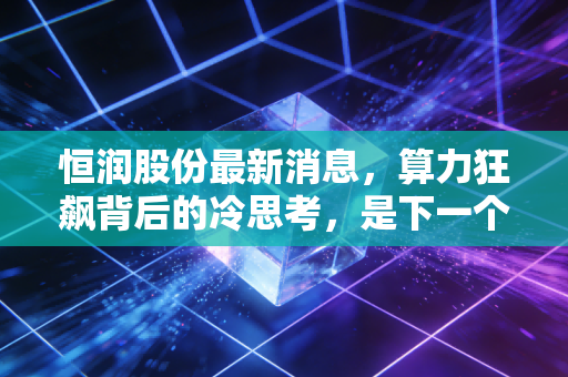 恒润股份最新消息,算力狂飙背后的冷思考,是下一个十倍股还是昙花一现?