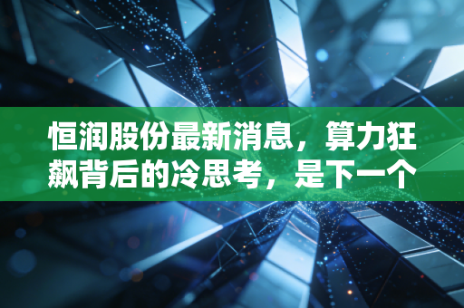 恒润股份最新消息，算力狂飙背后的冷思考，是下一个十倍股还是昙花一现？