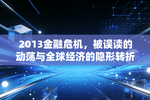 2013金融危机，被误读的动荡与全球经济的隐形转折点