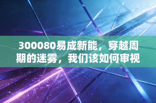 300080易成新能，穿越周期的迷雾，我们该如何审视这家光伏老兵？