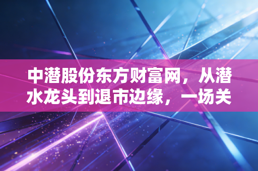中潜股份东方财富网，从潜水龙头到退市边缘，一场关于贪婪与风险的残酷教育