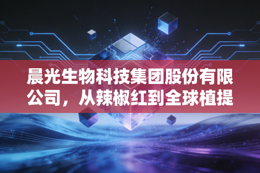 晨光生物科技集团股份有限公司，从辣椒红到全球植提巨头，一家硬核制造企业的进阶之路