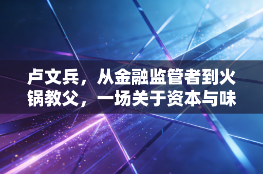 卢文兵，从金融监管者到火锅教父，一场关于资本与味道的博弈