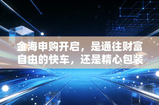 金海申购开启，是通往财富自由的快车，还是精心包装的陷阱？深度解析与实战策略