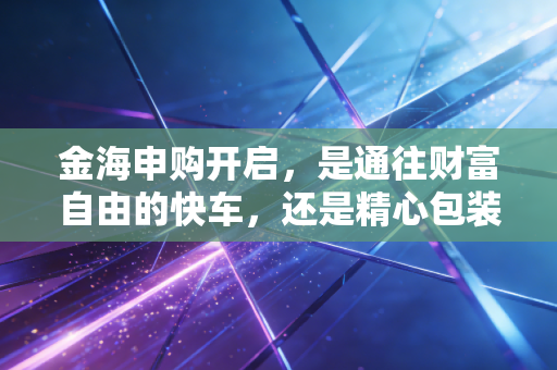 金海申购开启，是通往财富自由的快车，还是精心包装的陷阱？深度解析与实战策略