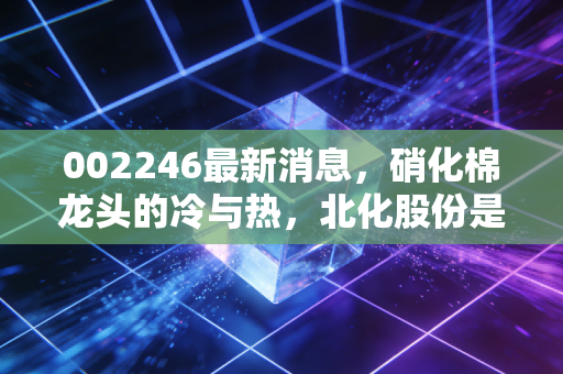 002246最新消息,硝化棉龙头的冷与热,北化股份是机会还是陷阱?
