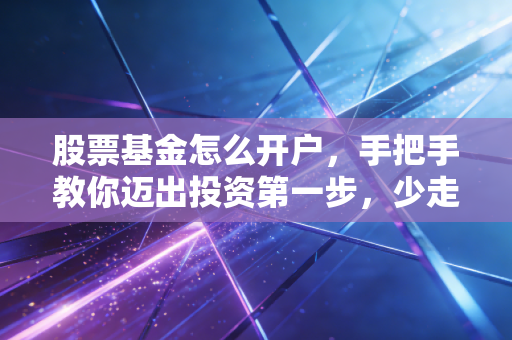 股票基金怎么开户,手把手教你迈出投资第一步,少走三年弯路