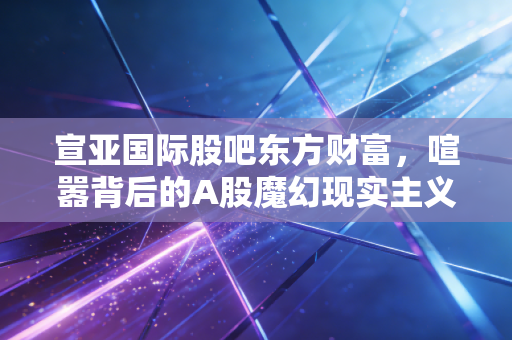宣亚国际股吧东方财富，喧嚣背后的A股魔幻现实主义，一场关于信仰与博弈的深度复盘
