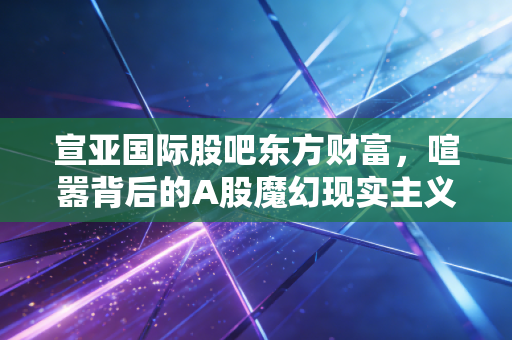 宣亚国际股吧东方财富，喧嚣背后的A股魔幻现实主义，一场关于信仰与博弈的深度复盘