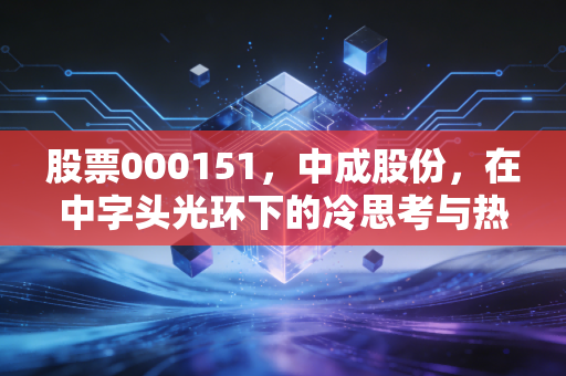股票000151，中成股份，在中字头光环下的冷思考与热博弈