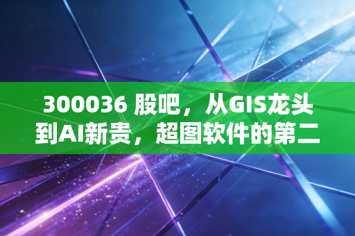 300036 股吧，从GIS龙头到AI新贵，超图软件的第二春真的来了吗？