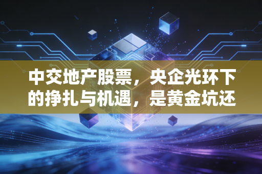 中交地产股票，央企光环下的挣扎与机遇，是黄金坑还是接盘侠？