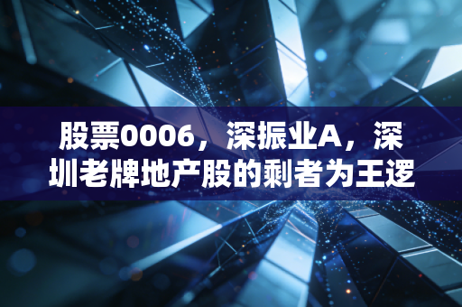 股票0006，深振业A，深圳老牌地产股的剩者为王逻辑还能成立吗？