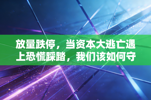 放量跌停，当资本大逃亡遇上恐慌踩踏，我们该如何守住钱袋子？
