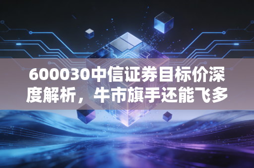 600030中信证券目标价深度解析,牛市旗手还能飞多高?这不仅仅是一个数字游戏
