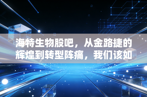海特生物股吧，从金路捷的辉煌到转型阵痛，我们该如何审视这家药企的未来？