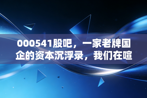 000541股吧，一家老牌国企的资本沉浮录，我们在喧嚣中寻找什么？