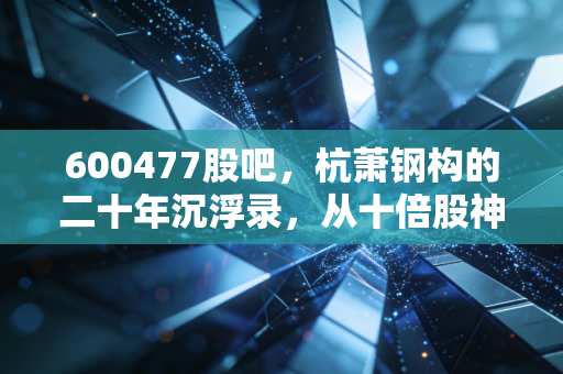 600477股吧，杭萧钢构的二十年沉浮录，从十倍股神话到如今的寂寞坚守
