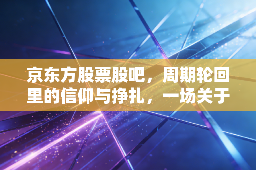 京东方股票股吧，周期轮回里的信仰与挣扎，一场关于面板之王的全民情绪实验