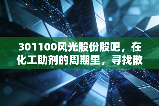 301100风光股份股吧，在化工助剂的周期里，寻找散户投资的定海神针