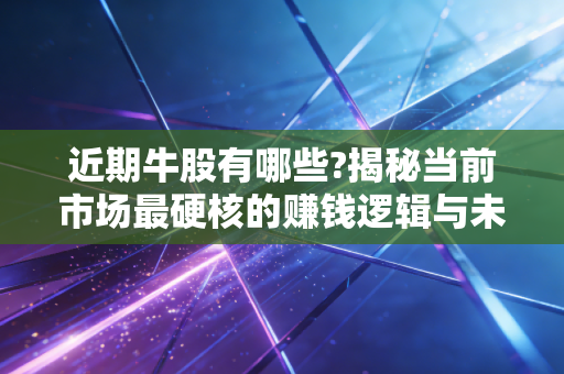近期牛股有哪些?揭秘当前市场最硬核的赚钱逻辑与未来风向