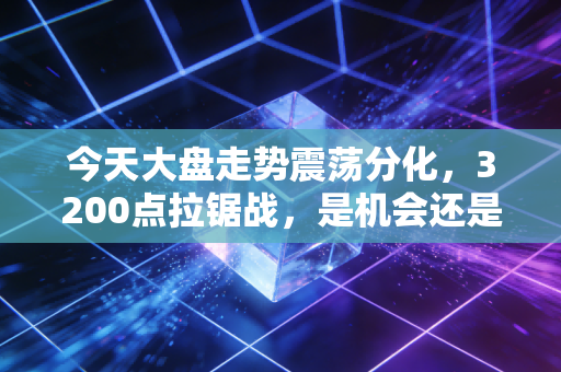 今天大盘走势震荡分化,3200点拉锯战,是机会还是陷阱?