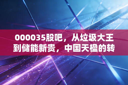 000035股吧，从垃圾大王到储能新贵，中国天楹的转型之路能否撑起散户的期待？