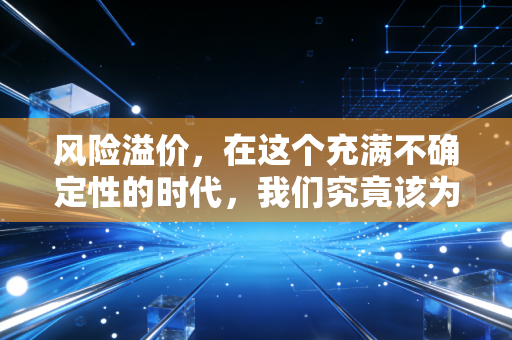 风险溢价，在这个充满不确定性的时代，我们究竟该为冒险支付多少代价？