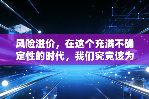 风险溢价，在这个充满不确定性的时代，我们究竟该为冒险支付多少代价？