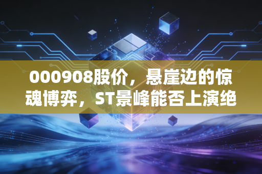 000908股价，悬崖边的惊魂博弈，ST景峰能否上演绝地求生？