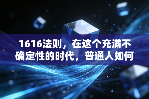 1616法则，在这个充满不确定性的时代，普通人如何守住并增值自己的财富？