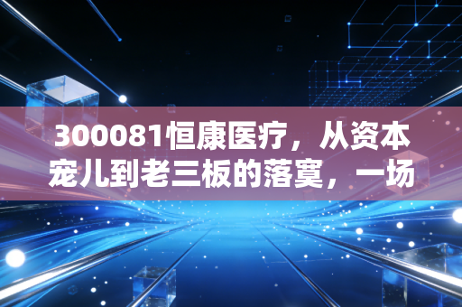 300081恒康医疗，从资本宠儿到老三板的落寞，一场关于讲故事代价的深刻反思