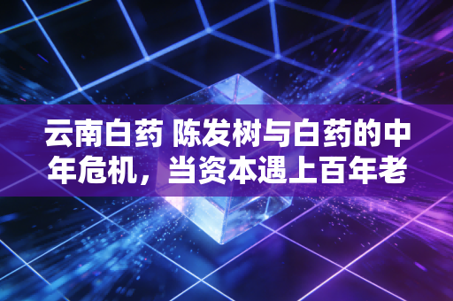 云南白药 陈发树与白药的中年危机，当资本遇上百年老字号，是救赎还是迷失？