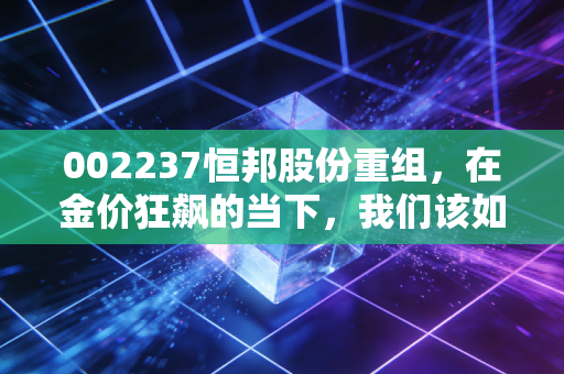002237恒邦股份重组，在金价狂飙的当下，我们该如何审视这场迟到的豪门联姻？