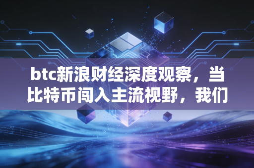 btc新浪财经深度观察，当比特币闯入主流视野，我们该如何面对这场财富的过山车？