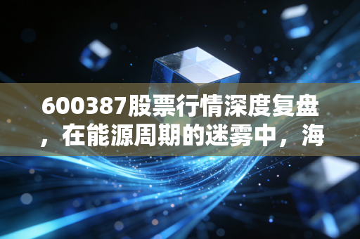 600387股票行情深度复盘,在能源周期的迷雾中,海越能源究竟藏着怎样的机会?