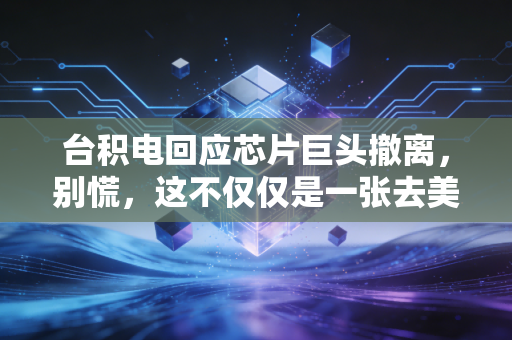台积电回应芯片巨头撤离,别慌,这不仅仅是一张去美国的机票