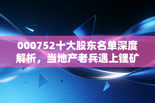 000752十大股东名单深度解析,当地产老兵遇上锂矿新贵,我们该跟谁走?