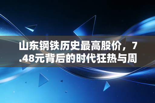 山东钢铁历史最高股价,7.48元背后的时代狂热与周期轮回