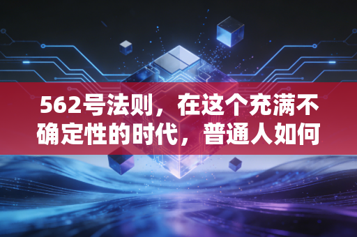 562号法则，在这个充满不确定性的时代，普通人如何构建自己的财富护城河