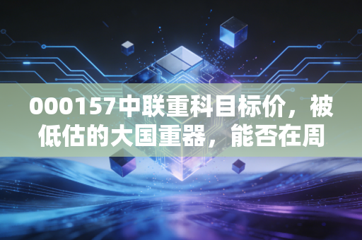 000157中联重科目标价,被低估的大国重器,能否在周期反转中冲击10元大关?