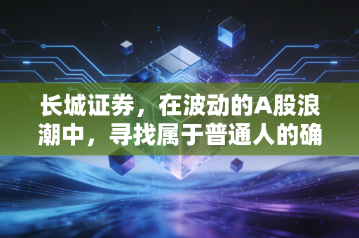 长城证券，在波动的A股浪潮中，寻找属于普通人的确定性