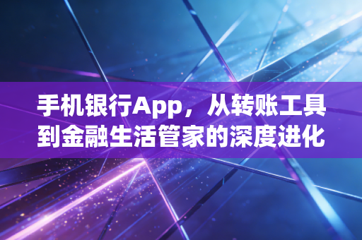 手机银行App，从转账工具到金融生活管家的深度进化论