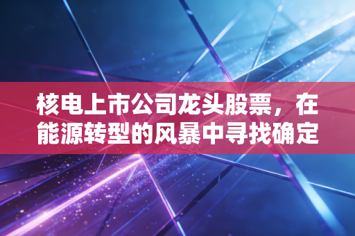 核电上市公司龙头股票,在能源转型的风暴中寻找确定性