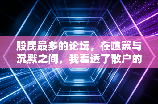 股民最多的论坛，在喧嚣与沉默之间，我看透了散户的悲欢离合