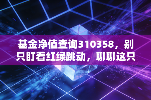 基金净值查询310358，别只盯着红绿跳动，聊聊这只养老基金背后的长情与博弈