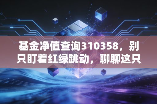基金净值查询310358，别只盯着红绿跳动，聊聊这只养老基金背后的长情与博弈