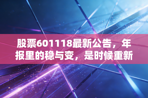 股票601118最新公告，年报里的稳与变，是时候重新审视光大银行的含金量了吗？