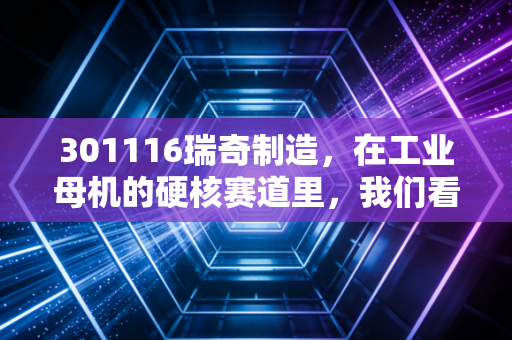 301116瑞奇制造,在工业母机的硬核赛道里,我们看到了什么?