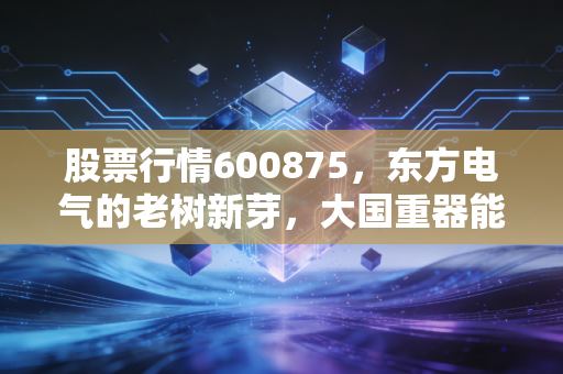 股票行情600875，东方电气的老树新芽，大国重器能否在能源转型中二次腾飞？